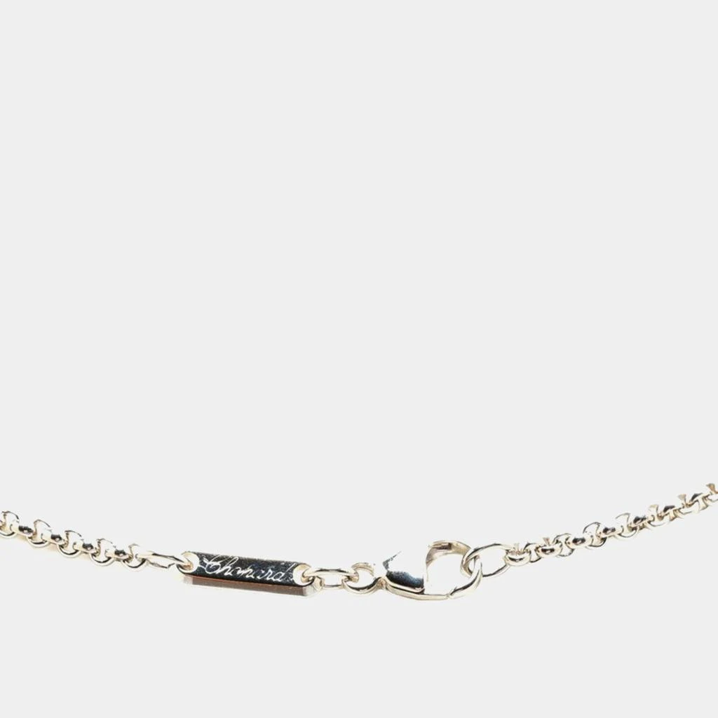 Chopard Chopard 18K White Gold and Diamond Happy Diamonds Heart Pendant Necklace 5