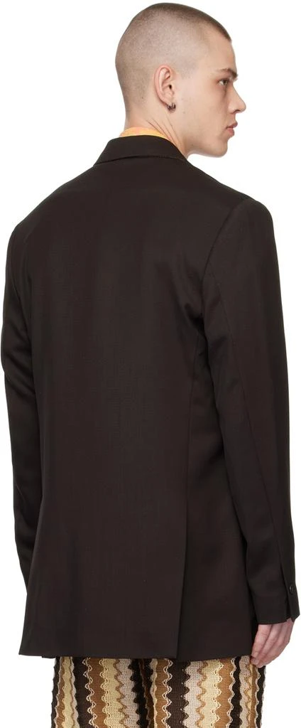 CMMN SWDN SSENSE Exclusive Brown Blazer 3