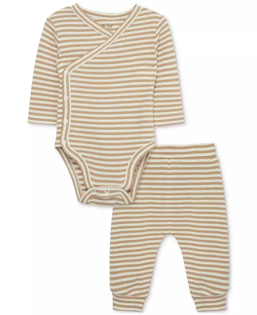 Focus Kids Baby Striped Bodysuit & Pants, 2 Piece Set