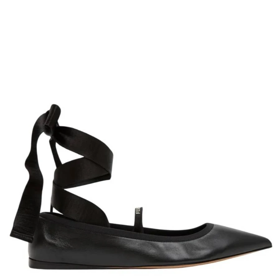 Salvatore Ferragamo Ferragamo Ankle Ribbon Ballet Flats 1