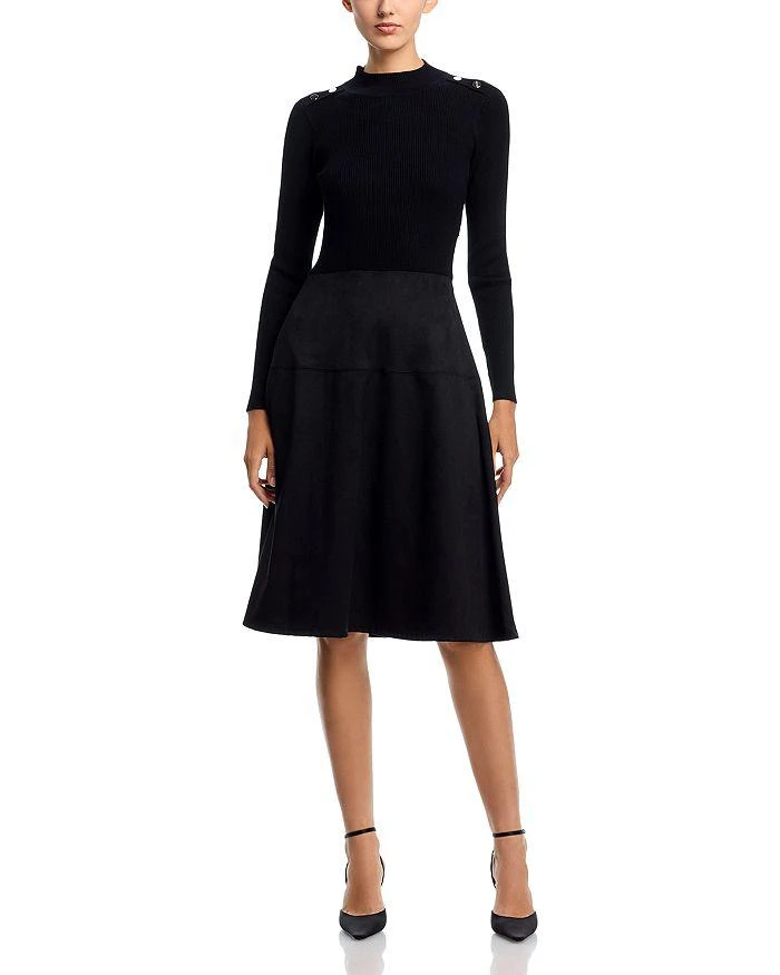 formal gown long sleeve dress LONG SLEEVES BLACK GOWN WITH DRAPPED RED ROSES | CULT MIA