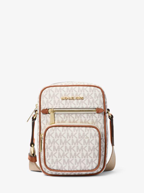 Michael Kors Jet Set Medium Signature Logo Crossbody Bag