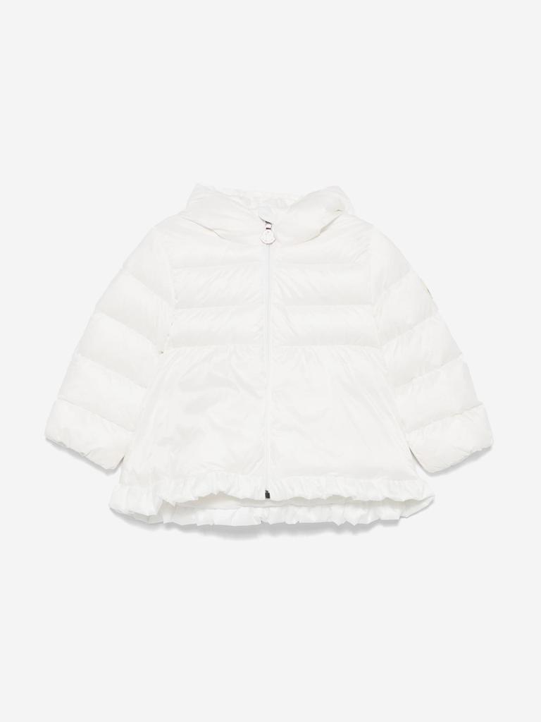 Moncler Moncler Enfant Baby Girls Down Padded Odile Jacket in White