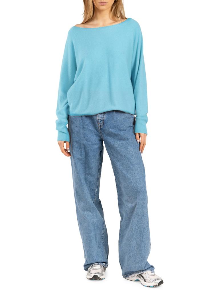 CRUSH CASHMERE Yangon Cashmere Boatneck Sweater