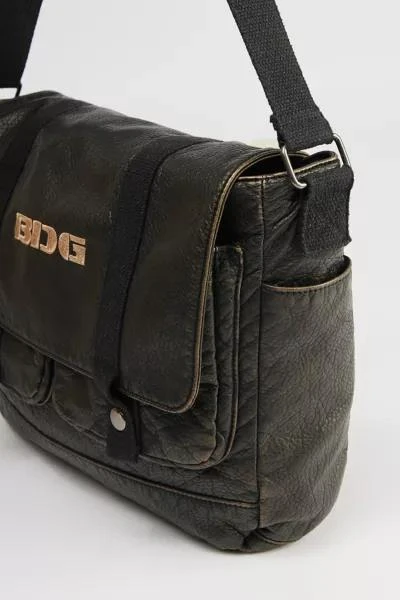 BDG BDG Washed Faux Leather Messenger Bag 3