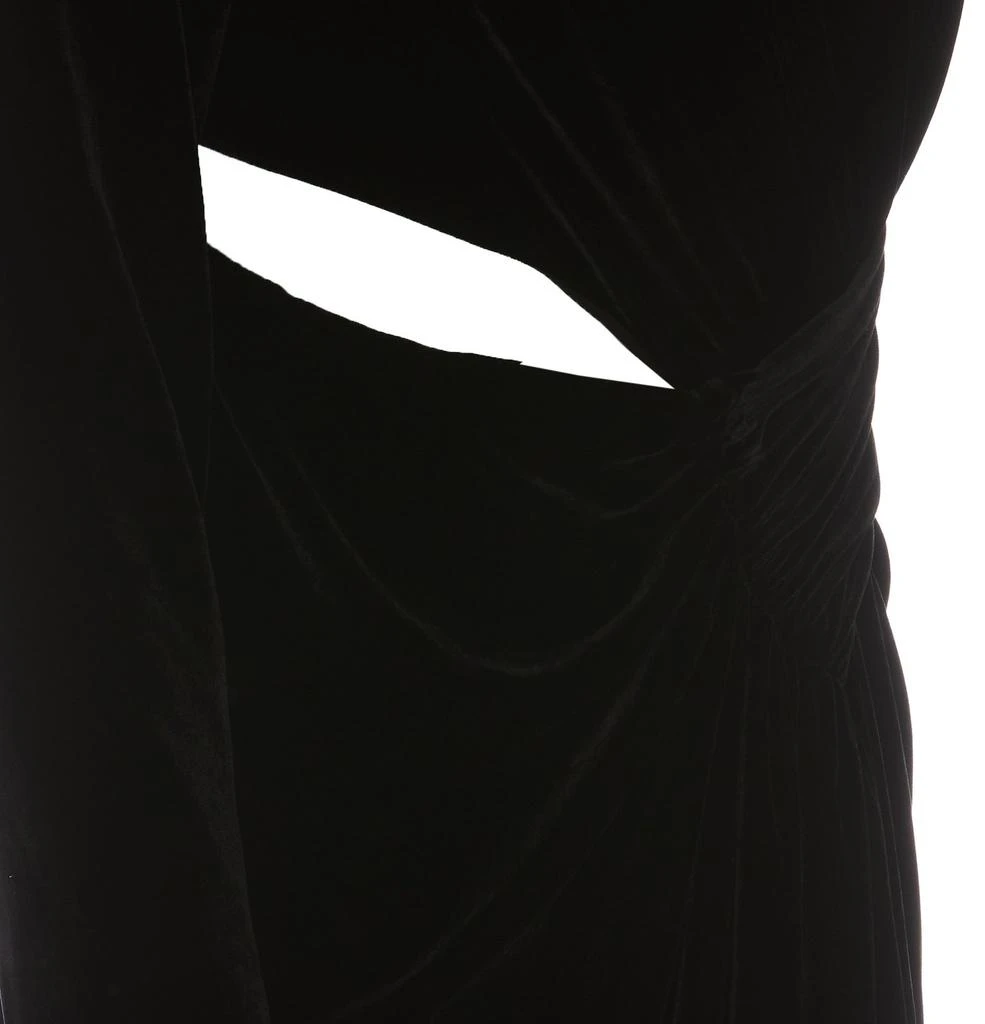 Costarellos Costalleros One-Shoulder Cut-Out Dress 4