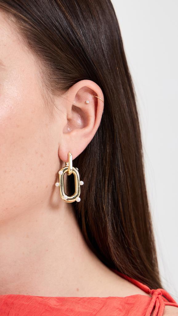 Kenneth Jay Lane Doorknocker Earrings