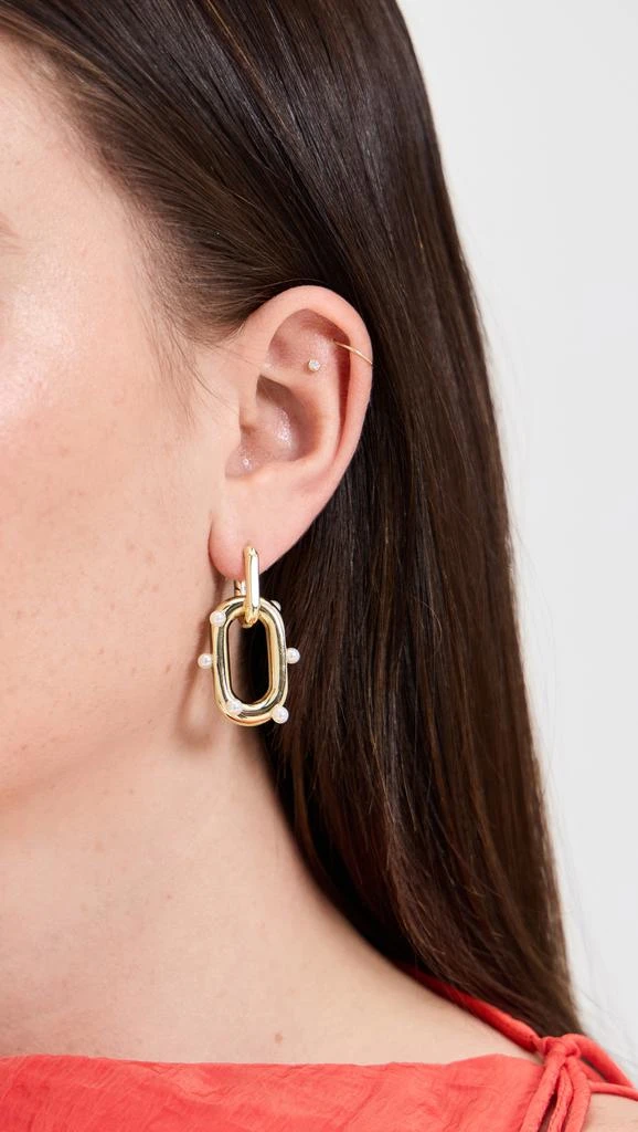 Kenneth Jay Lane Doorknocker Earrings 2