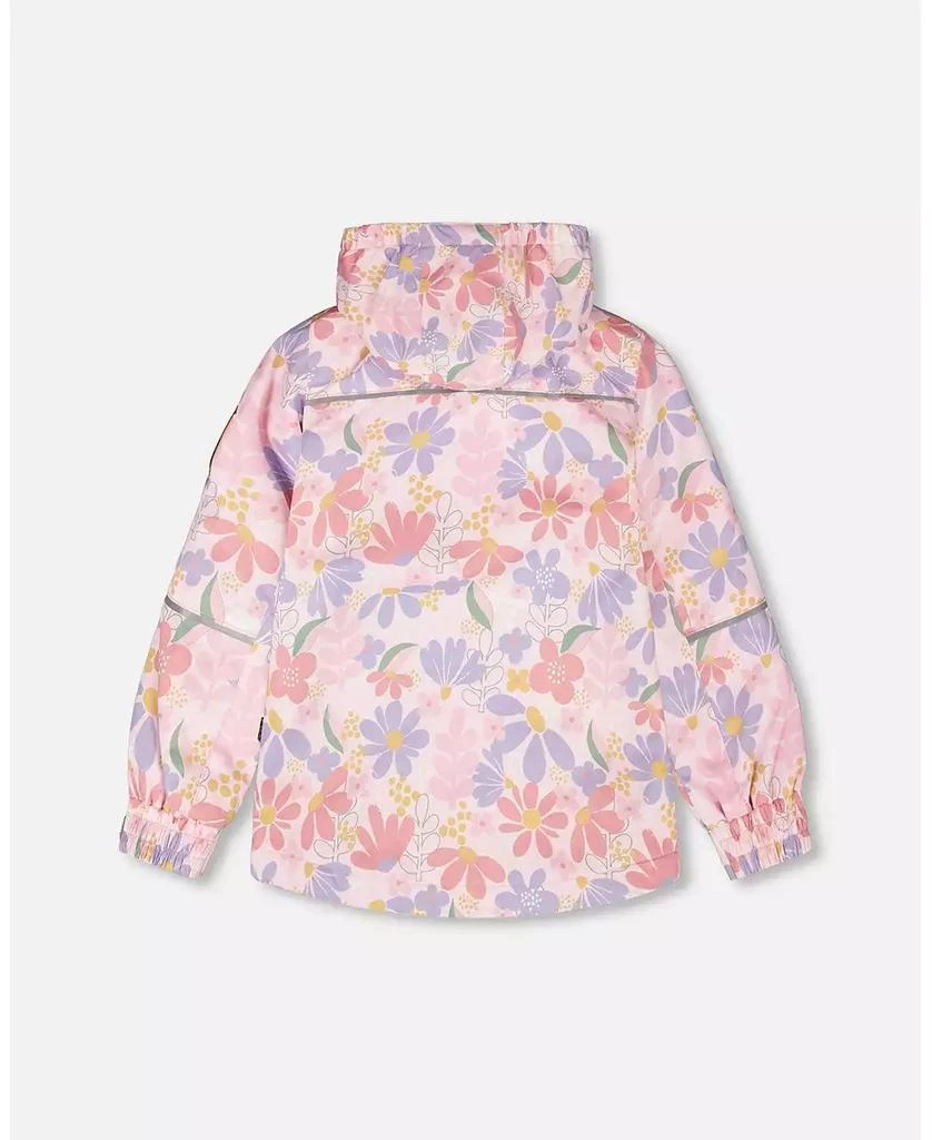 Deux par Deux Big Girls Two-Piece Mid-Season Outerwear Set Flower Print 3