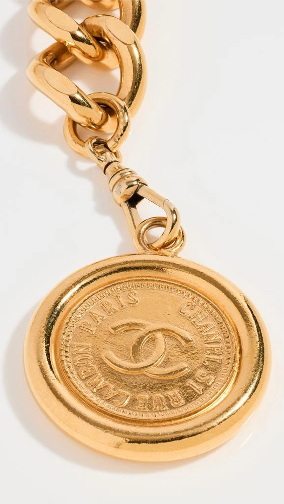What Goes Around Comes Around Chanel Gold Medallion Chain Belt 3
