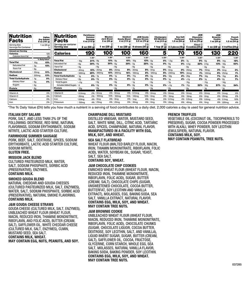 Hickory Farms Gourmet Charcuterie Gift Basket, 12 Piece 4