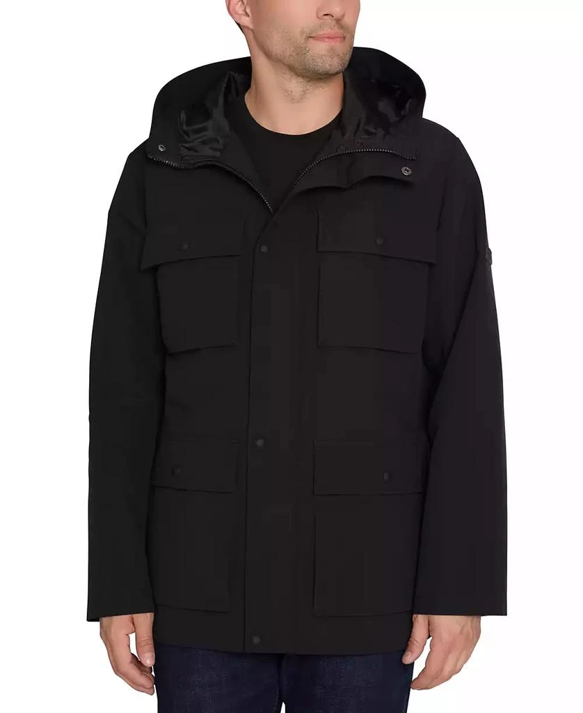 Sam Edelman Men's Full-Zip Hooded Jacket 1