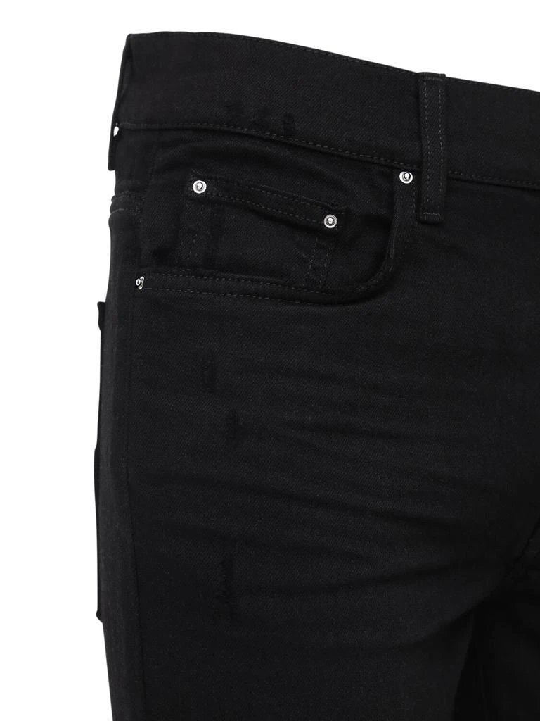 AMIRI 15cm Tapered Mx1 Cotton Denim Jeans 3