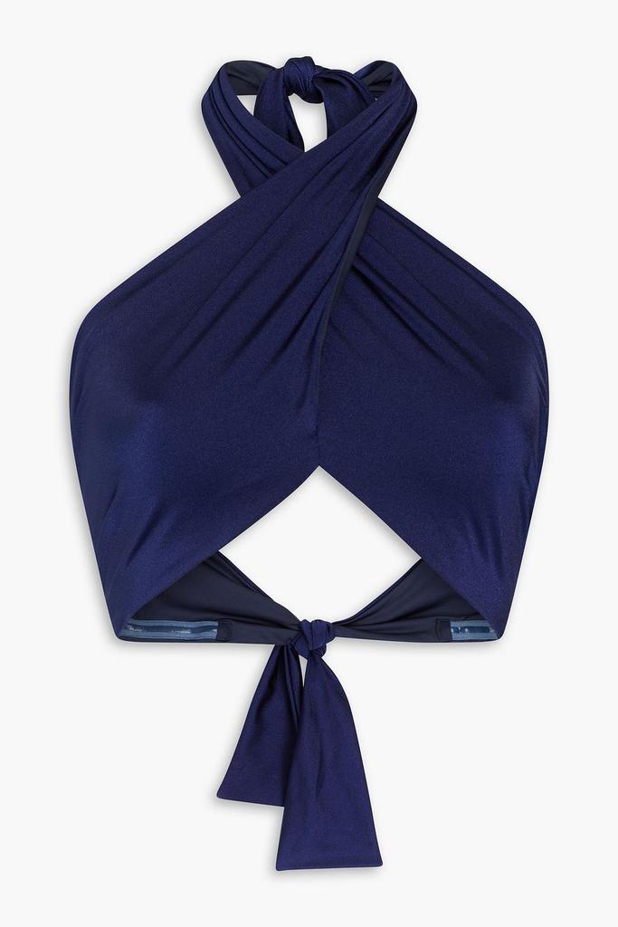 JOHANNA ORTIZ Lugarena halterneck bikini top
