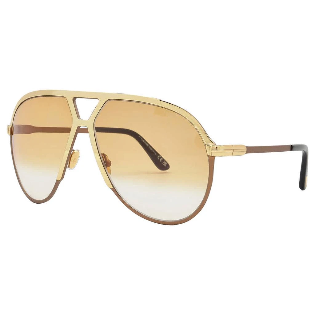 Tom Ford Xavier Brown Gradient Pilot Men
s Sunglasses FT1060 30F 64 2