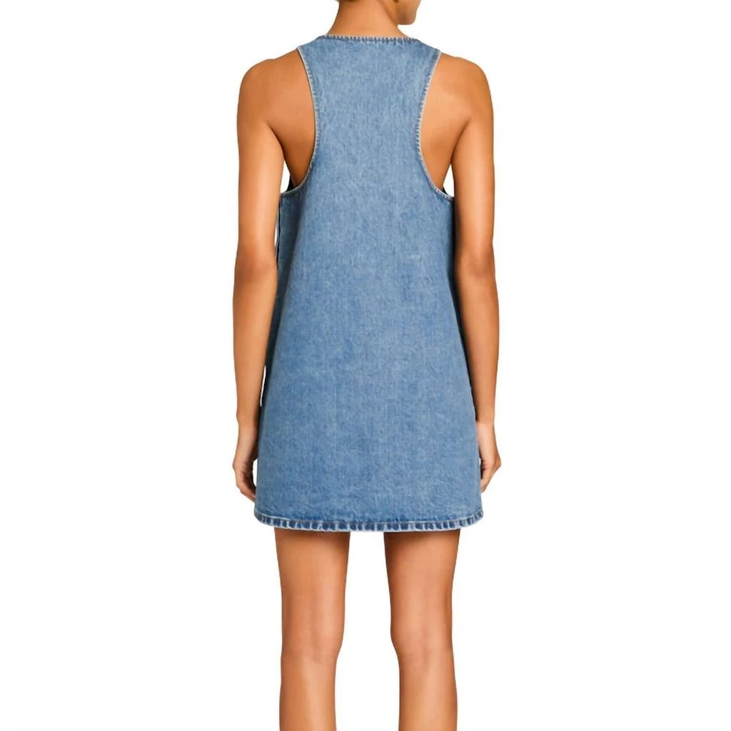 slim fit dress slacks Judy Blue Sage Denim Mini Skirt Overalls main image 1