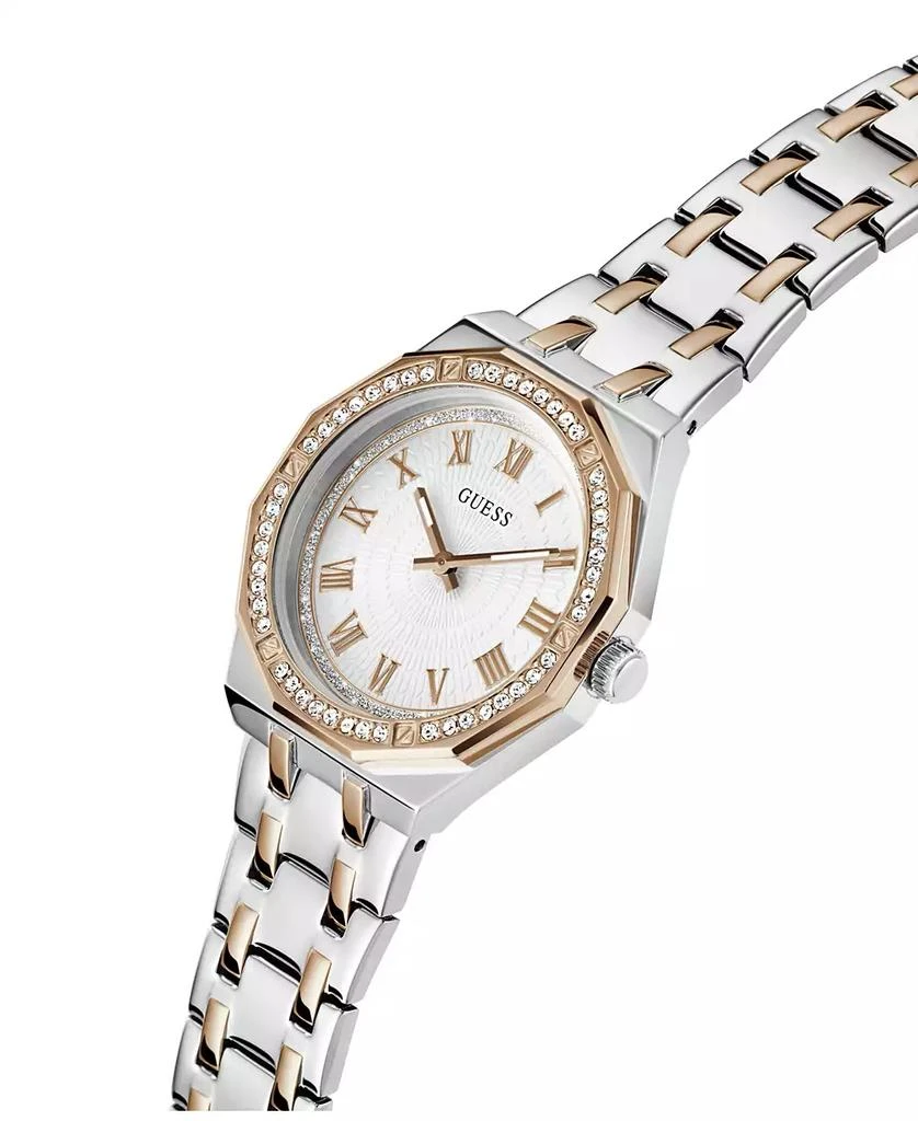 GUESS Women's Analog Two-Tone Stainless Steel Watch 36mm 4