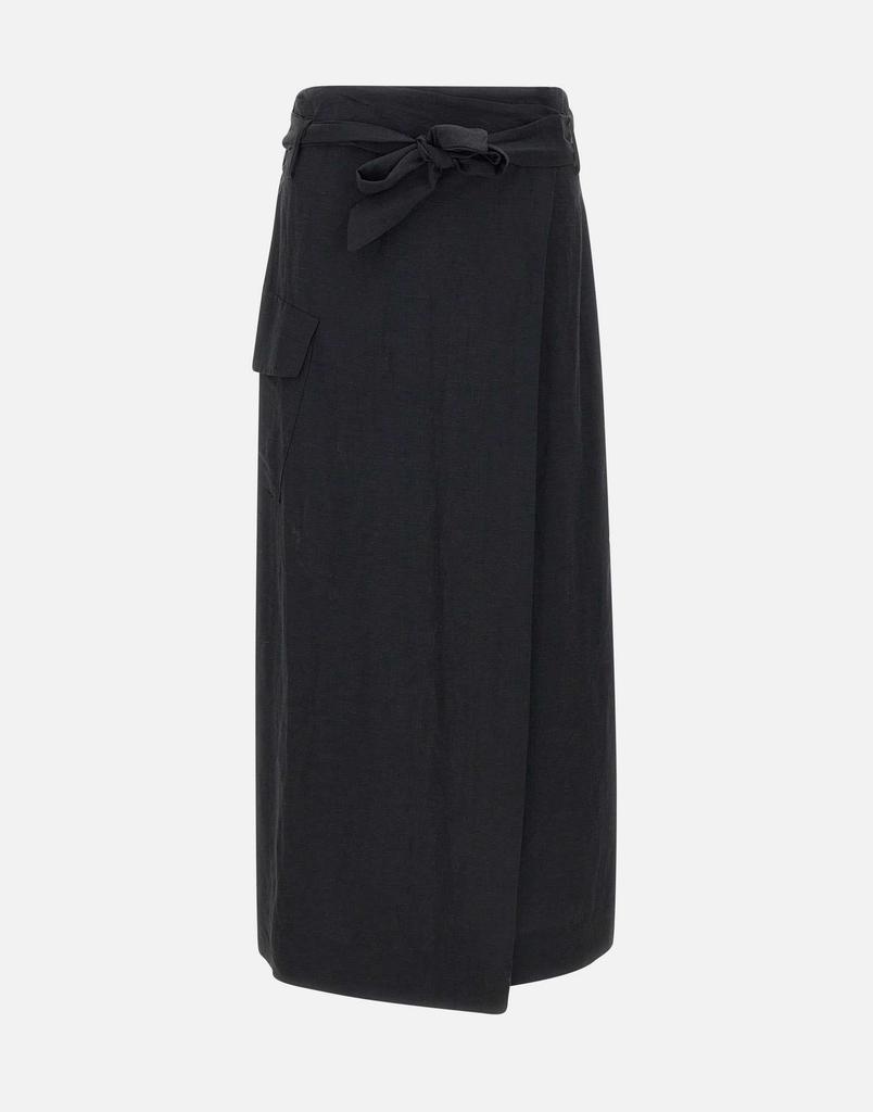 KAOS Viscose-linen skirt