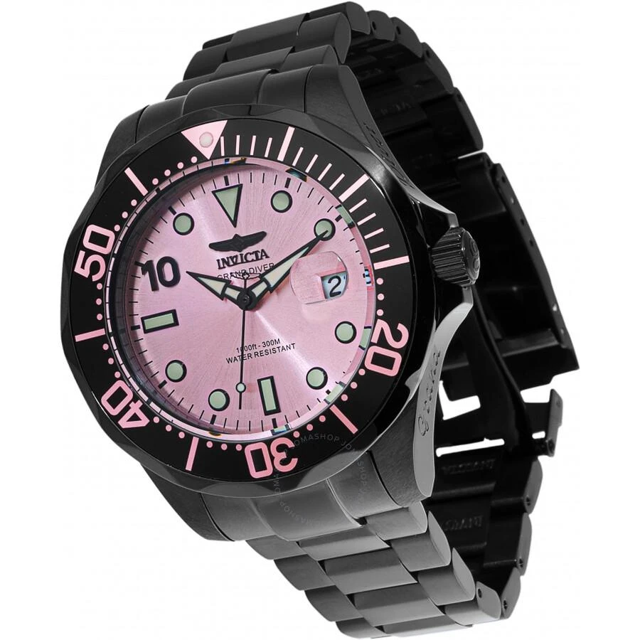 Invicta Pro Diver Automatic Pink Dial Men's Watch 47187 2