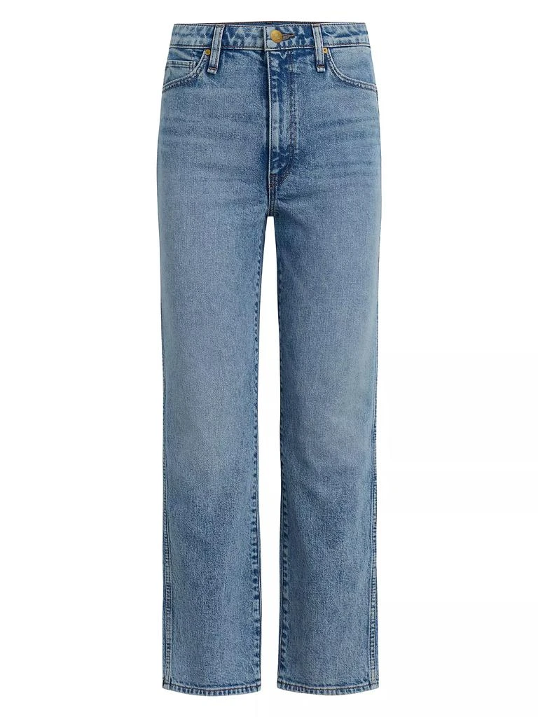 Hudson Brooks Nader x Hudson Breaux High-Rise Straight Ankle Jeans 1