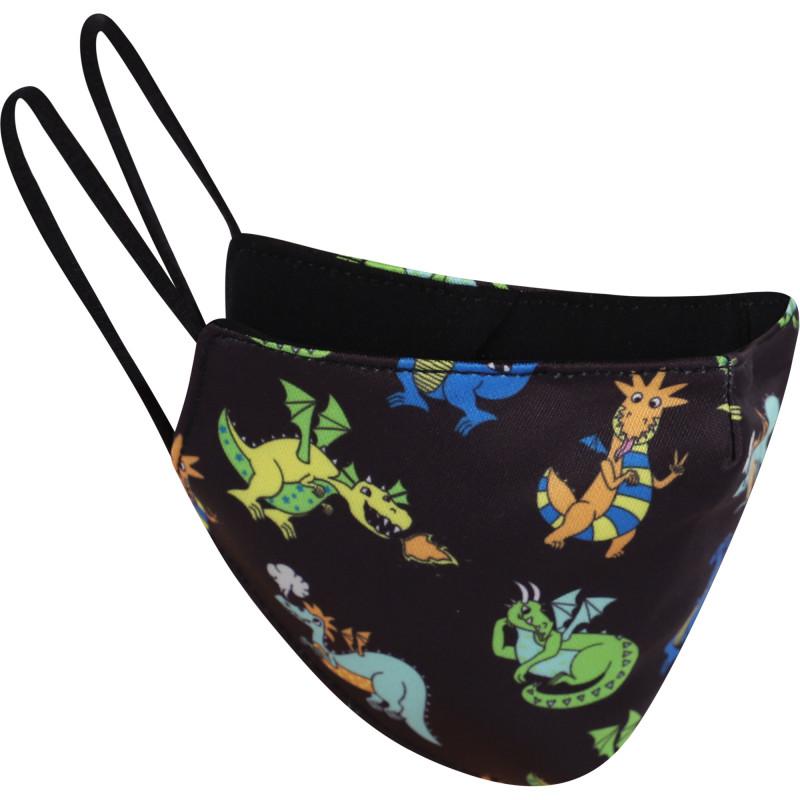 OMG! Accessories Dinosaur print face mask
