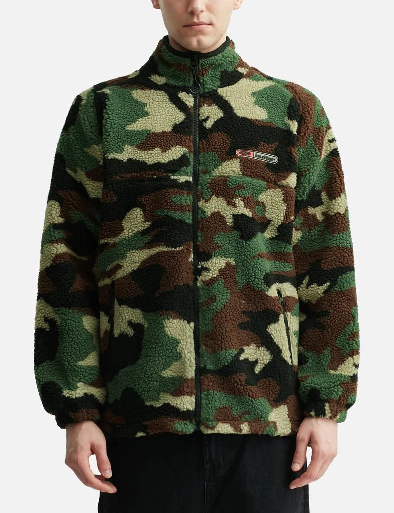 Butter Goods Camo Sherpa Jacket 3