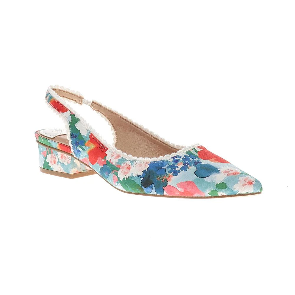 Chinese Laundry Mango Floral Pointed Toe Slingback Pumps 2