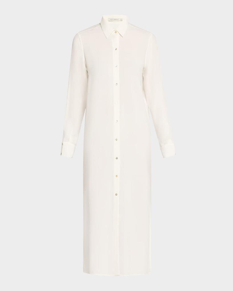 LENNY NIEMEYER Side-Slit Midi Shirtdress