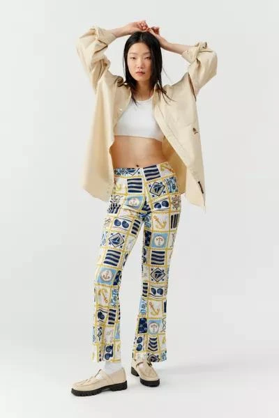 Urban Renewal Urban Renewal Vintage Nautical Print Pant 3