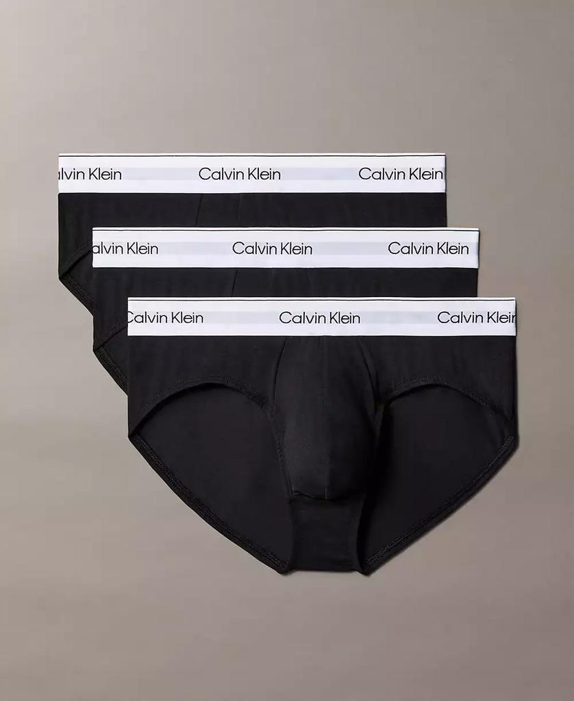 Calvin Klein Men's 3-Pk. Icon Stretch Hip Briefs