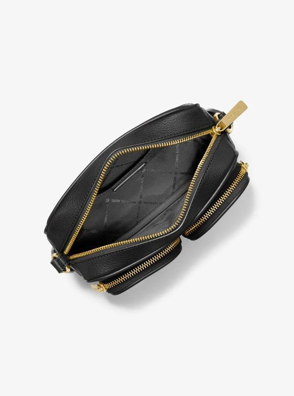 Michael Kors Jet Set Medium Leather Crossbody Bag with Case for Apple Airpods Pro® 2