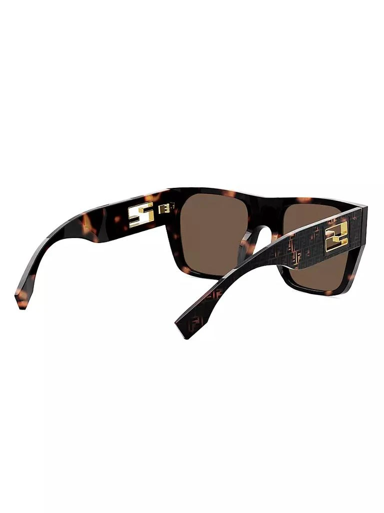 Fendi Baguette 54 Square Sunglasses 6