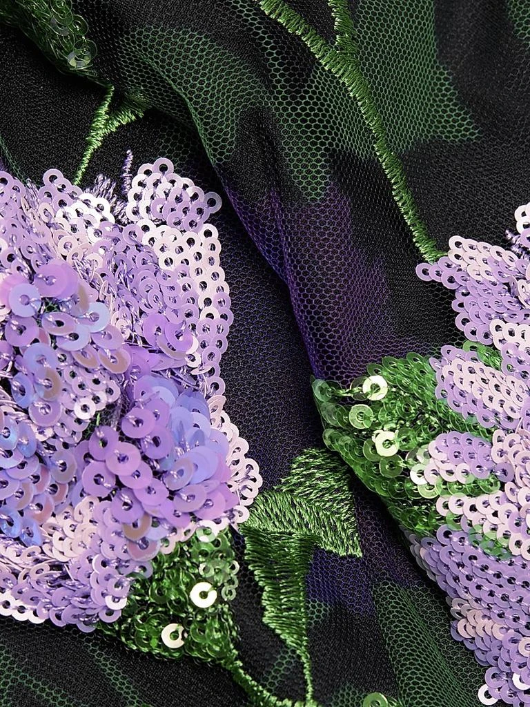 Milly Kyla Sequined Floral Minidress 7