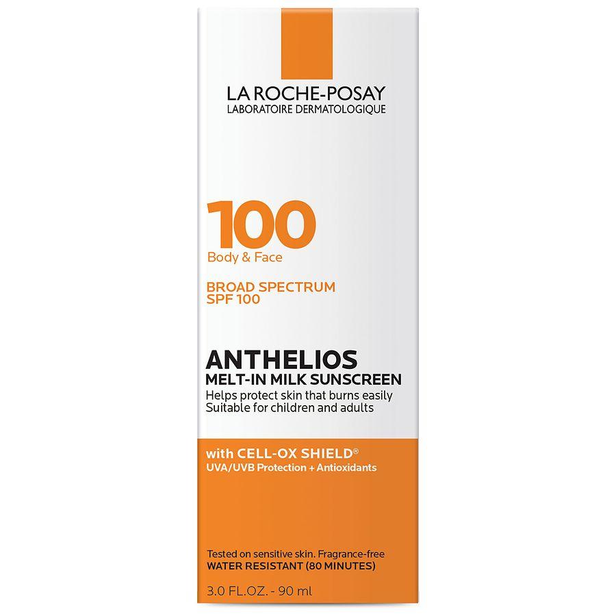 La Roche Posay Anthelios Melt-in Milk Body and Face Sunscreen Lotion SPF 100