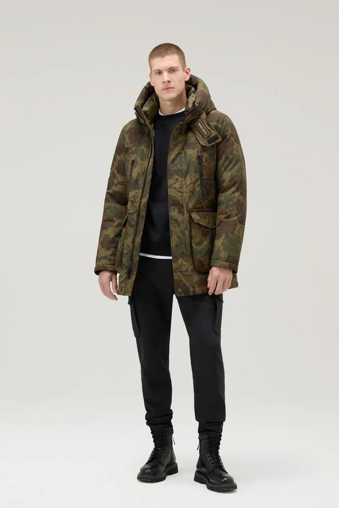 WOOLRICH Mitchell Arctic Parka Evolution in Ripstop Cotton - Men - Green 2