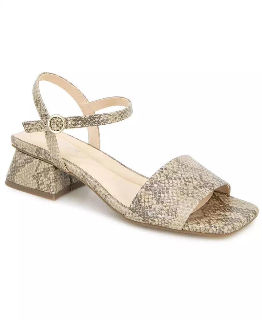Kenneth Cole Women's Bryanna Open Toe Casual Ankle Strap Sandals Blue Size 10 M
