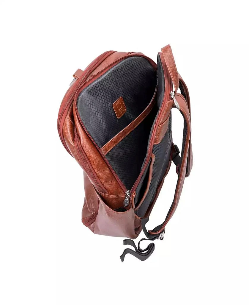 McKlein Englewood 17" Triple Compartment Laptop Tablet Weekend Backpack 19