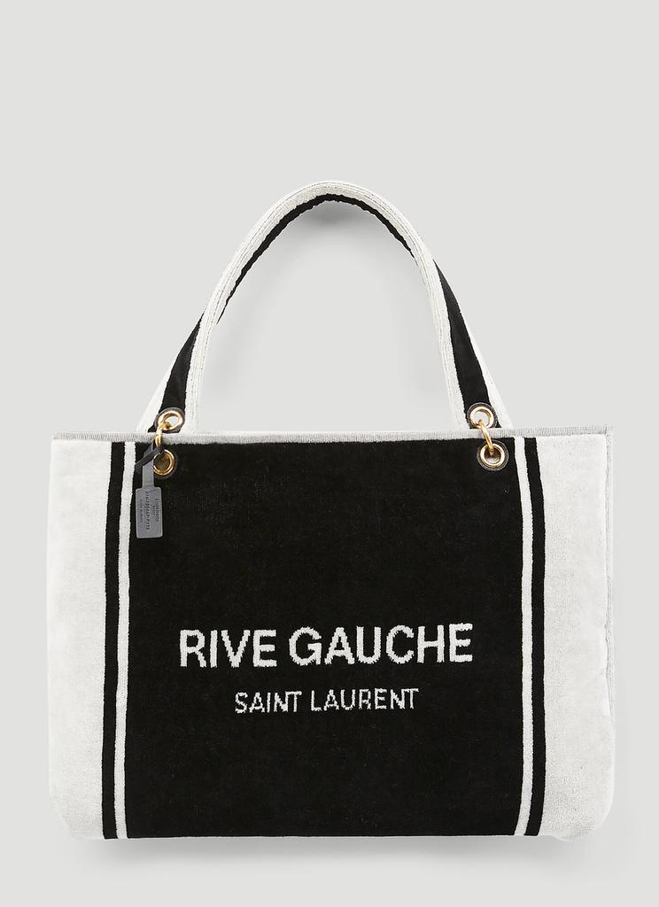 Saint Laurent Rive Gauche Towel Tote Bag