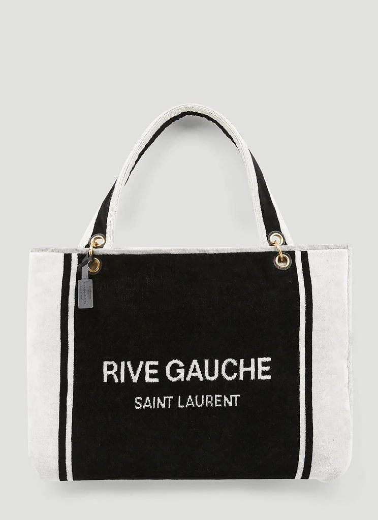 Saint Laurent Rive Gauche Towel Tote Bag 1