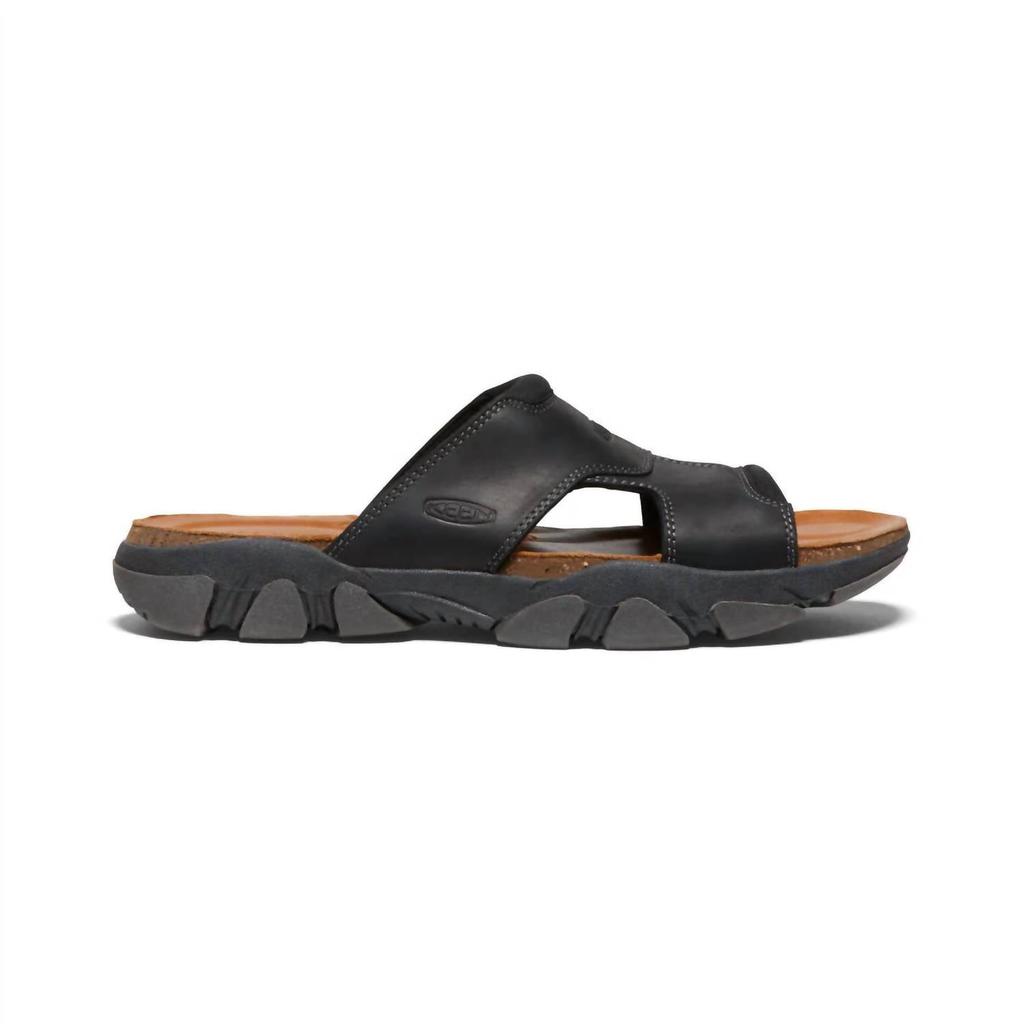 Shop Men's Daytona Ii Slide Sandal In Bison/black on Sale at