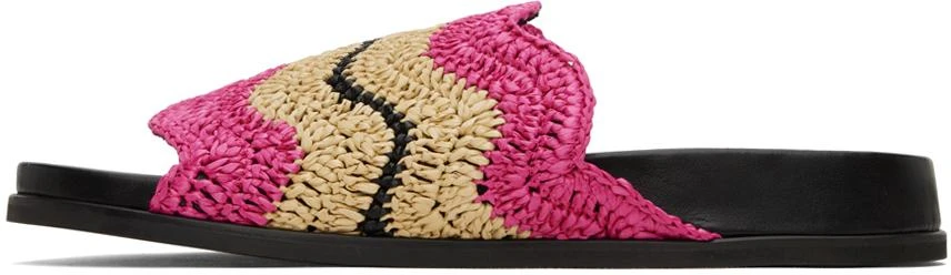 Marni Pink & Beige No Vacancy Inn Edition Fussbett Sandals 3