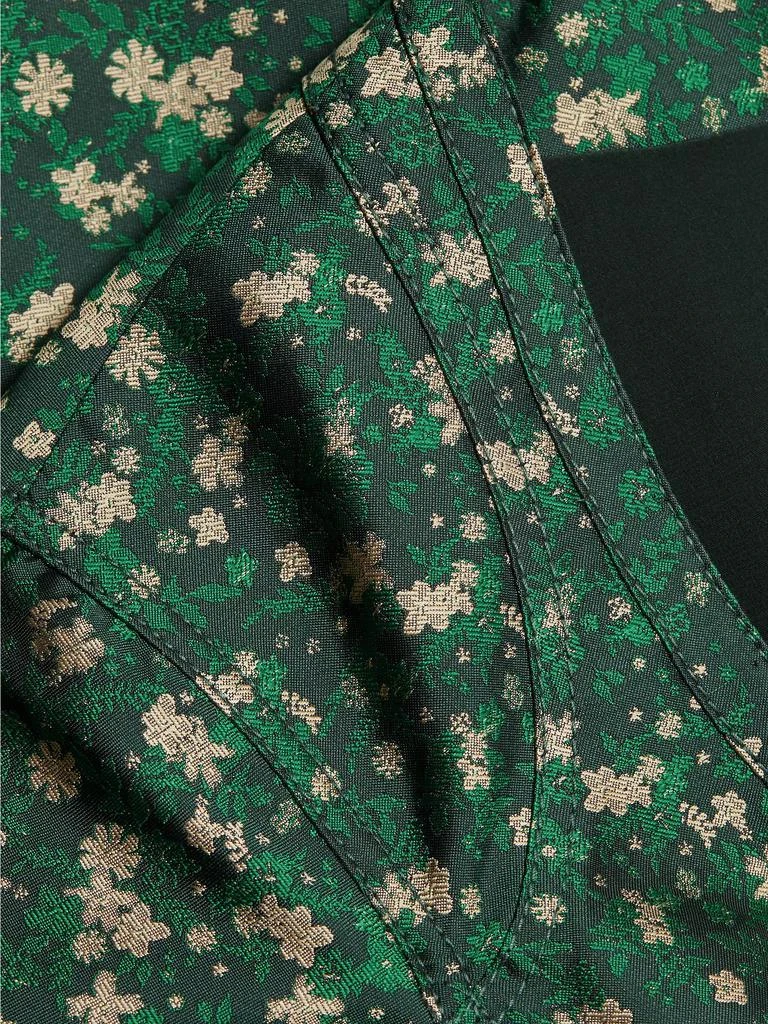 Rosie Assoulin Floral U-Turn Minidress 7