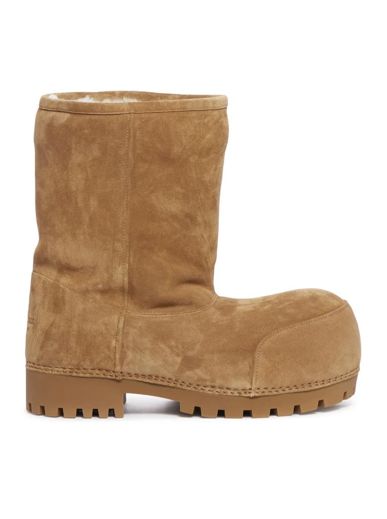 Balenciaga Alaska Low Boot Suede/fake Shearling 1