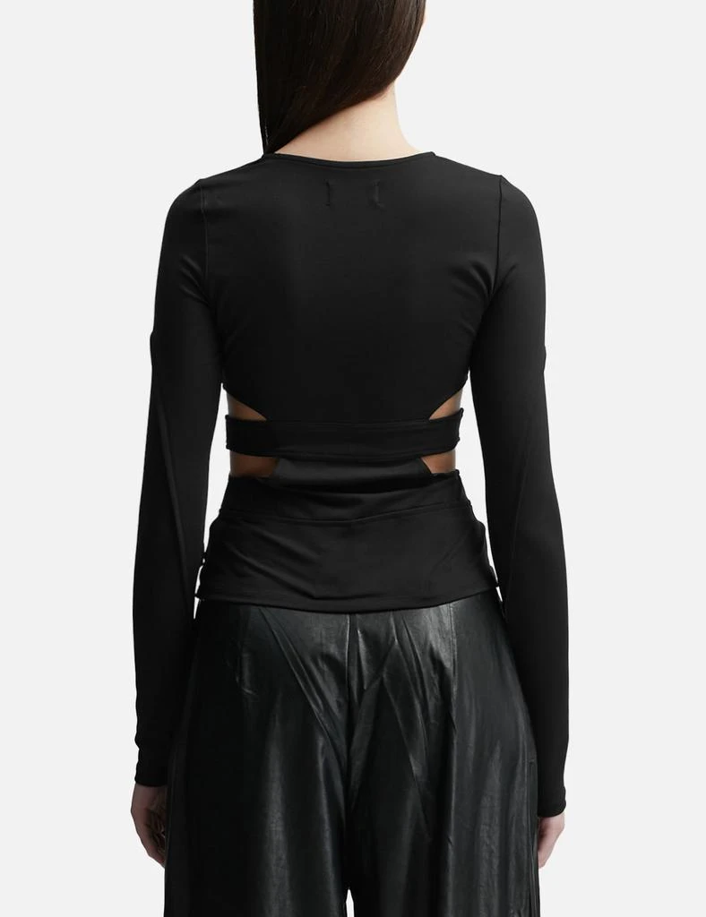 Lesugiatelier CUT-OUT T-SHIRT 3