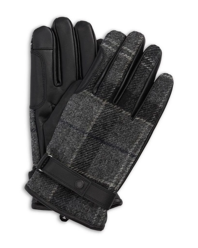 Barbour Newbrough Tartan Gloves 1