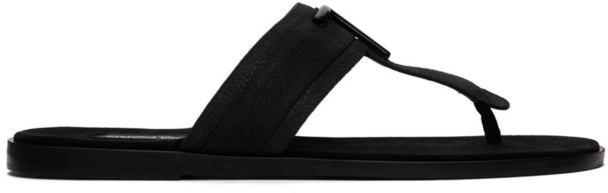 Tom Ford Harrison logo leopard-print slides 6 - Sandals
