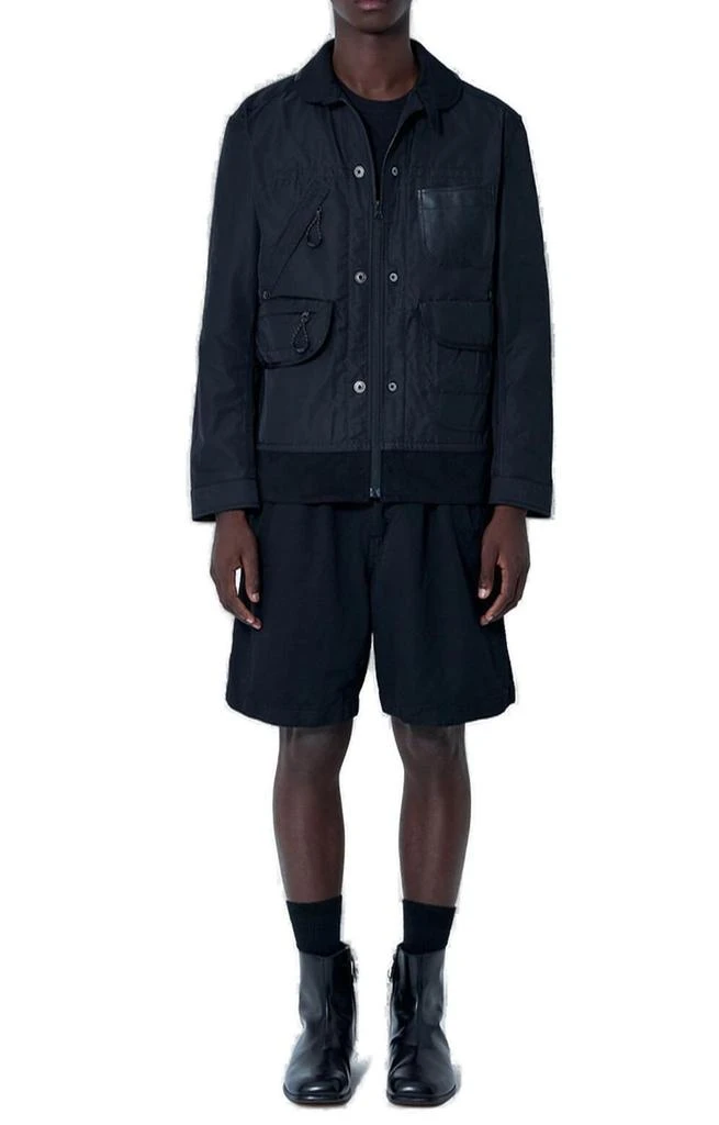 Junya Watanabe Junya Watanabe Oakley Zipped Laminated Jacket 4