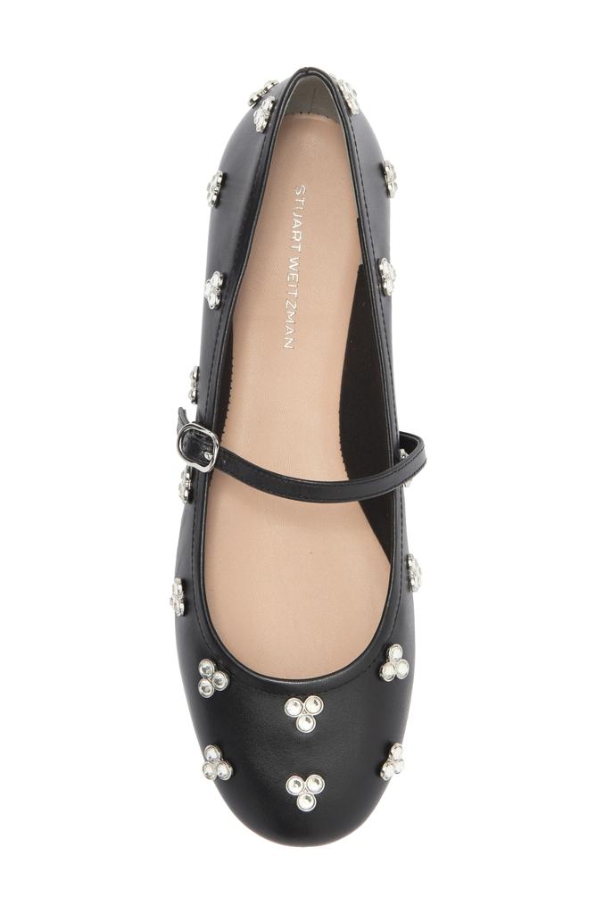 Mary Jane Crystal Ribbon Satin Flats 新品 Mary Jane Crystal Ribbon Satin Flats 新品 LUXURY Girl Mary Jane