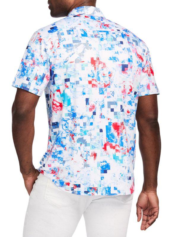 Robert Graham Milbridge Printed Performance Shirt