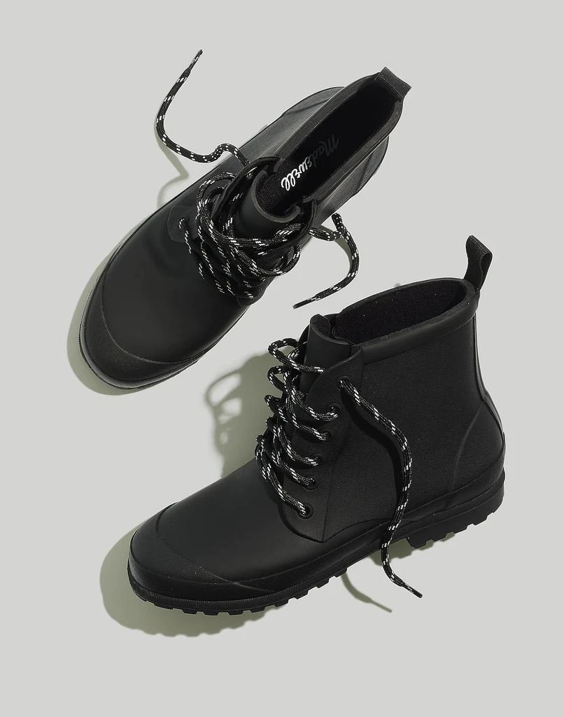 Madewell The Lace-Up Lugsole Rain Boot 1